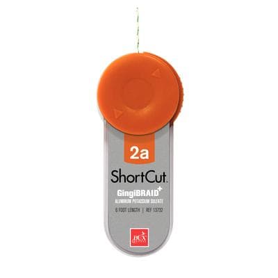 GingiBRAID+ ShortCut Braided Retraction Cord, 10% Aluminum Potassium Sulfate, #2A Medium, Yellow with Green Strand, 72 in, 13732 thumbnail 9