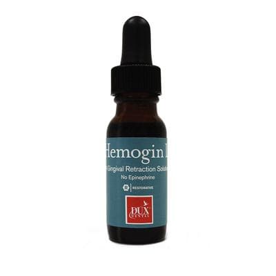 Hemogin-L Gingival Retraction Solution, 25% Aluminum Chloride, 20 ml Bottle with Eye Dropper, 13058 thumbnail 7