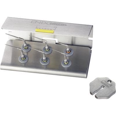 Endo Success Retreatment Kit, Piezo Ultrasonic Tips, Titanium-Niobium Alloy, 5 Tips with Wrench and Stand, F00737 thumbnail 7