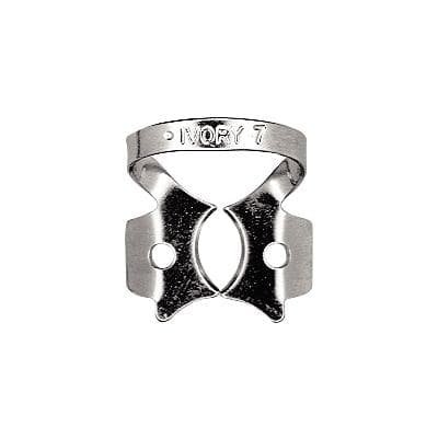 Ivory Rubber Dam Clamp #7, Winged, General Purpose Lower Molar, Stainless Steel, 50057328 thumbnail 11