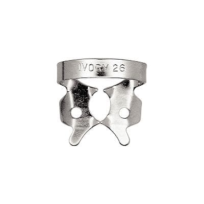 Ivory Rubber Dam Clamp, Winged, #26, Small Lower Molar, Stainless Steel, 50057370 thumbnail 11