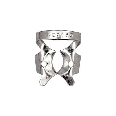 Ivory Rubber Dam Clamp #56, Winged, Stainless Steel, Large Molars, 50057374 thumbnail 12