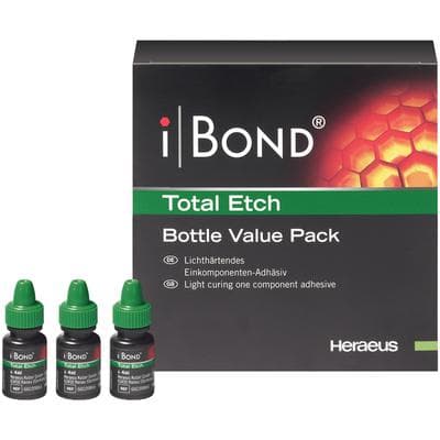 iBOND Total Etch Light-Cure Bonding Agent, Bottle Value Pack, 4 ml/Bottle, 3/Pack, 66039867 thumbnail 19