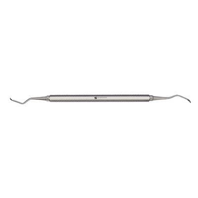 J&J Instruments Columbia Curette #2L/2R, Double End, Standard Hexagonal Knurled Handle, 11-740 thumbnail 4