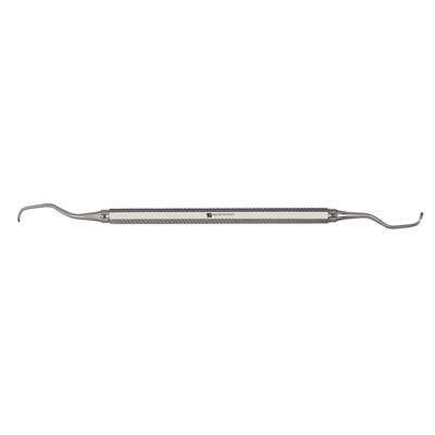 J&J Instruments McCall Curette #17/18, Double End, Standard Hexagonal Knurled Handle, 11-752 thumbnail 5