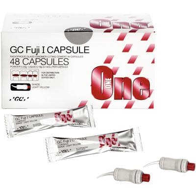 GC Fuji I Glass Ionomer Luting Cement Capsules, Light Yellow, 48/Pk, 425095 thumbnail 21