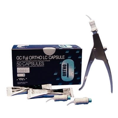 GC Fuji ORTHO LC Light-Cure Resin-Reinforced Glass Ionomer Orthodontic Cement, Capsule Starter Pack, 50 Capsules with Capsule Applier III and Ortho Conditioner, 439451 thumbnail 13