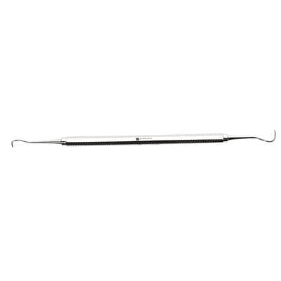 J&J Instruments Sickle Scaler #H5/33, Double End, Standard Octagonal Handle, Stainless Steel, 11-533 thumbnail 4