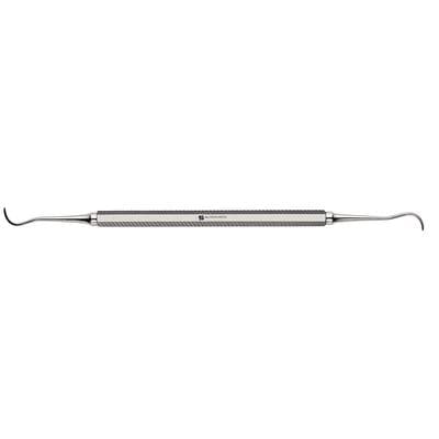 Sickle Scaler #H6/H7, Double End, Standard Octagonal Handle, Stainless Steel, 11-067 thumbnail 6