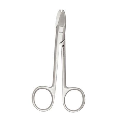 J&J Instruments Crown Scissors, 4.5" Straight, Smooth Blades, Stainless Steel, 12-010 thumbnail 5