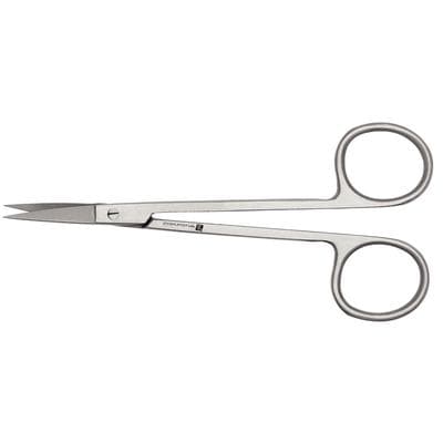 J&J Instruments Iris Scissors, 4.5" Straight, Stainless Steel, 22-1500 thumbnail 9