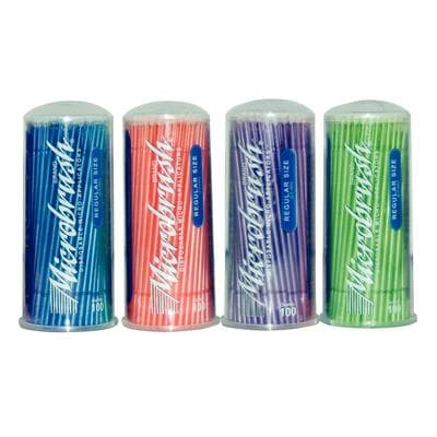 Microbrush Tube Series Disposable Micro Applicators, Regular 2mm, Assorted Colors, 400/Pk, MRA400 thumbnail 20