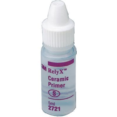 3M RelyX Ceramic Primer, Prehydrolyzed Silane-Based Primer, 5 mL Bottle, Refill, 2721 thumbnail 16