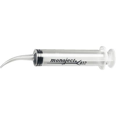 Monoject Disposable Irrigation Syringe, Curved Tip, #412, 12 cc, Non-Sterile, 50/Pk, 412012 thumbnail 12