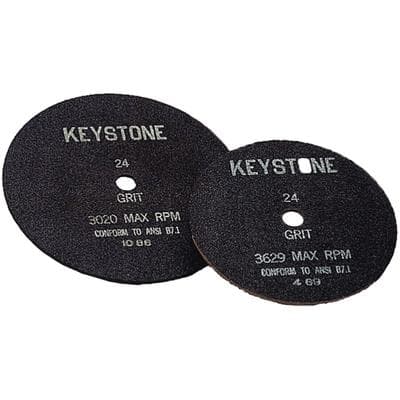 Keystone Carborundum Model Trimmer Wheel, Coarse, Reversible, 1 Hole, 12" x 1/4" x 1" (304.8 x 6.3 x 25.4 mm), 1/Pk, 1900630 thumbnail 7