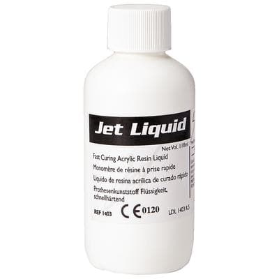 Lang Dental Jet Repair Acrylic Liquid, Self-Curing Resin, 118 ml (4 oz) Bottle, 1403 thumbnail 13