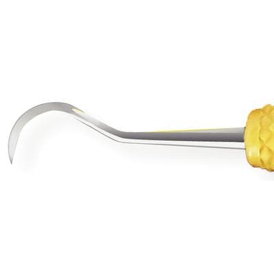 Paradise Dental Technologies Montana Jack Sickle Scaler, Double End, Yellow Resin Handle, R138 thumbnail 7