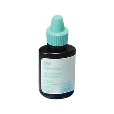 3M Vitremer Core Buildup/Restorative Glass Ionomer Liquid Refill, 8 ml Bottle, 3303L thumbnail 18