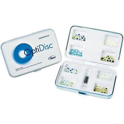 OptiDisc Finishing & Polishing Assorted Kit, 240 Discs (9.6 mm & 12.6 mm, All Grits), 3 RA Mandrels, 33475 thumbnail 15