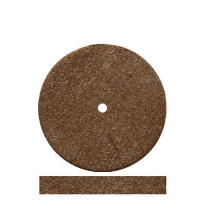 Dedeco Classic Brown Rubber Wheel, Square-Edge, 7/8" x 1/8" (22 x 3.1 mm), 100/Box thumbnail 12