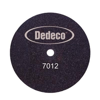 Dedeco Model Trimmer Wheel, 12" Diameter, Coarse 36 Grit, Fiberglass-Reinforced, 1/Pk, #7012 thumbnail 9