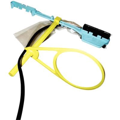 ClikRay U Size 2 Universal Sensor Holder, Light Blue, 5/Pkg, 001-015 thumbnail 8