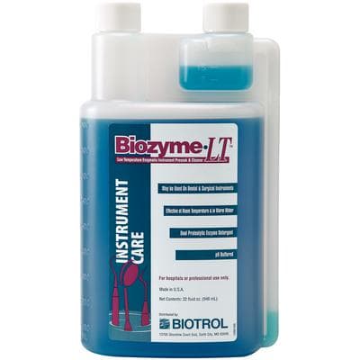 Biozyme LT™ Dual-Enzymatic Instrument Presoak and Cleaner, Liquid Concentrate, 32 oz Bottle, BLT900 thumbnail 5