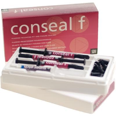 SDI Conseal F Pit & Fissure Sealant Intro Syringe Kit, Light-Cured, Opaque White, 3 x 1g Syringes, 7850012 thumbnail 12