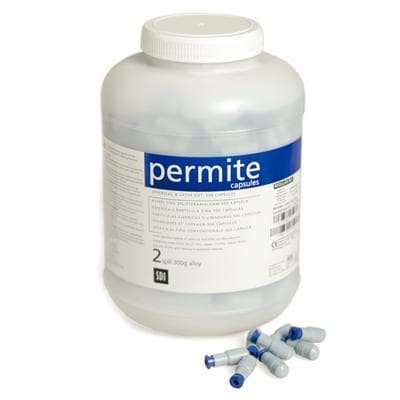 Permite Dispersed Phase Amalgam Capsules, 2 Spill, 600 mg, Regular Set, Purple/Gray, 500/Pk, 4022303 thumbnail 23