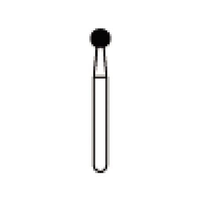 NTI HP Diamond Bur, Round, Medium Grit, Gray, #801-023, 2.3 mm, M801-023HP, Each thumbnail 8
