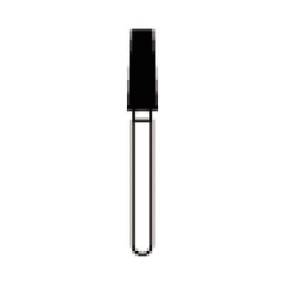 NTI HP Diamond Bur, Medium Grit, Flat End Taper, #846-025, 2.5 mm Diameter, 7.0 mm Length, M846-025HP thumbnail 6