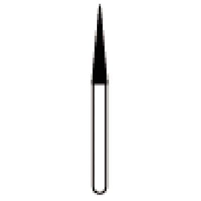 NTI HP Diamond Bur, Medium Grit, Needle Shaped, #859-018, 1.8 mm Diameter, 10.0 mm Length, Gray, M859-018HP, 1/Pk thumbnail 7