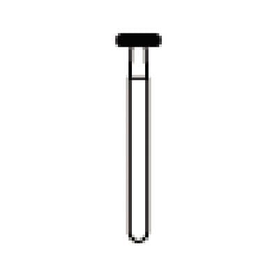 NTI Diamond Bur, HP, Donut Shape, # M909, 4.0 mm Diameter, Medium Grit, Gray, 1/Pk, M909-040HP thumbnail 9
