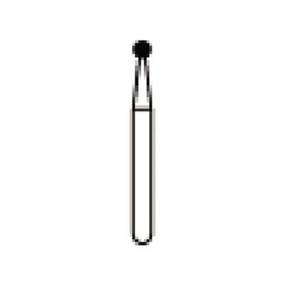 NTI HP Diamond Bur, Round, Medium Grit, #801-014, 1.4 mm, Gray, M801-014HP thumbnail 7