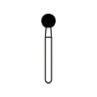 NTI HP Diamond Bur, Round, Medium Grit, #801-035, 3.5 mm Head, Gray, M801-035HP thumbnail 8