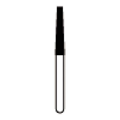 NTI HP Diamond Bur, Medium Grit, Flat End Taper, #848-018, 1.8 mm Diameter, 10.0 mm Length, Gray, M848-018HP thumbnail 5