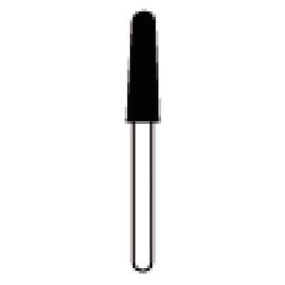 NTI HP Diamond Bur, Coarse Grit, Round End Taper, #856-040, 4.0 mm Head Diameter, 14.0 mm Head Length, Green Ring, C856-040HP thumbnail 4