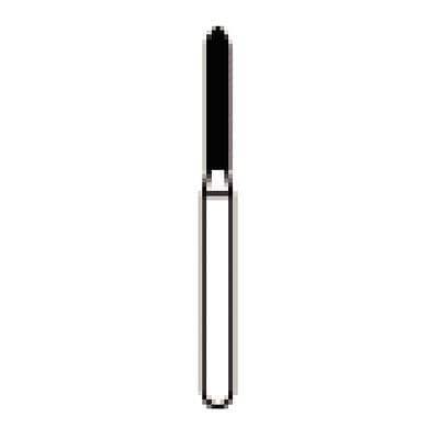 NTI Friction Grip Diamond Bur, Coarse Grit, Beveled Cylinder, #878-012, Short Shank, 5/Pack, C878-012M thumbnail 6