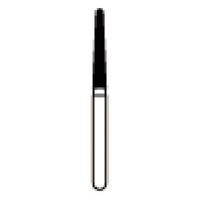 NTI Diamond Bur, FG, Coarse, Safe End Taper, #857-016, 1.6 mm Diameter, 10.0 mm Length, Green, 5/Pkg, C857-016 thumbnail 7
