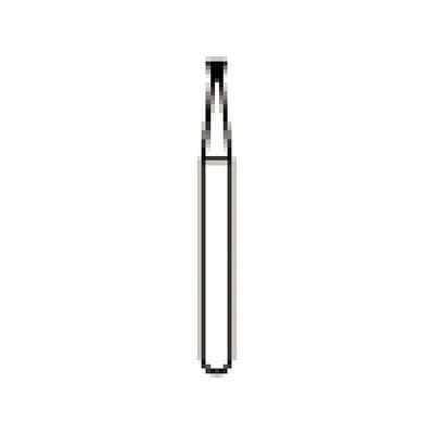 NTI Diamond Bur, FG, Medium Grit, Inverted Cone, #805-009 (M805-009), 5/Pk thumbnail 10