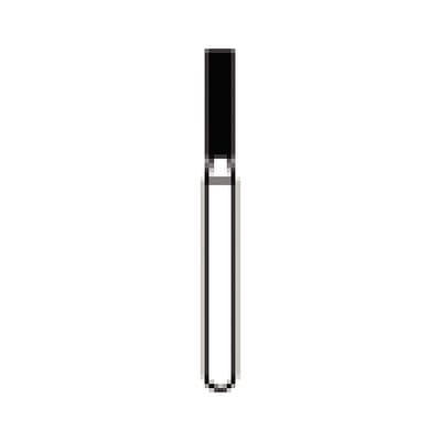 NTI FG Diamond Bur, Super Coarse, Flat End Cylinder, Short Shank, #836-014, 1.4 mm Diameter, 6.0 mm Length, 5/Pkg, SC836-014M thumbnail 8