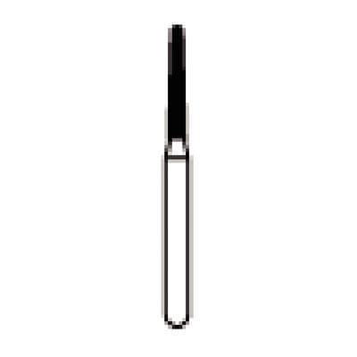 NTI Diamond Bur, FG Short Shank, Super Coarse, Round End Taper, #856-012, 1.2 mm, 5/Pk, SC856-012M thumbnail 9