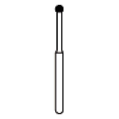 NTI Diamond Bur, FG, Long Round, #801L, 1.6 mm, Coarse, Green, 5/Pk, C801L-016 thumbnail 11