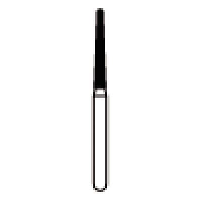 NTI FG Diamond Bur, Coarse, Safe End Taper, #857-014, 1.4 mm Diameter, 10.0 mm Length, Green, 5/Pk thumbnail 9