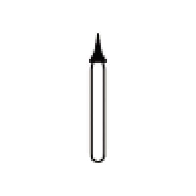 NTI FG Diamond Bur, Fine Grit, Interproximal Cone Point, #833-021 / F833-021, 2.1 mm Diameter, 3.5 mm Length, Red Ring, Friction Grip, 5/Pk thumbnail 7
