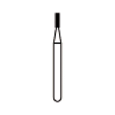 NTI FG Diamond Bur, Medium Grit, Flat End Cylinder, #835-008 (M835-008), 0.8 mm Diameter, 3.0 mm Length, 5/Pk thumbnail 7