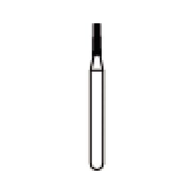 NTI Diamond Bur, FG, Medium Grit, Flat End Taper, #845-010, 1.0 mm Diameter, 4.0 mm Length, 5/Pack thumbnail 7