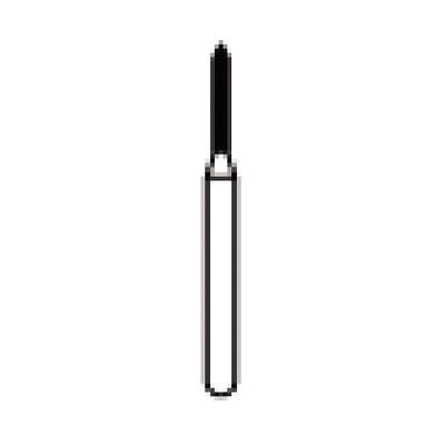 NTI FG Diamond Bur, Medium Grit, Beveled Cylinder, #877-009 / M877-009, 0.9 mm Diameter, 6.0 mm Length, 5/Pk thumbnail 8
