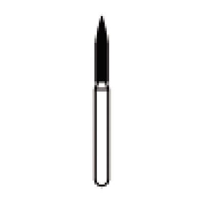 Zir-Cut™ Diamond Bur, FG, Flame, #Z862-014, 1.4 mm Diameter, 8.0 mm Length, Blue, 5/Pkg thumbnail 8