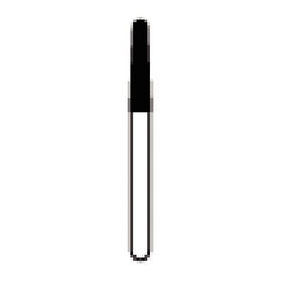 Zir-CUT™ Diamond Bur, FG, Round End Taper, #Z856-018, 1.8 mm Diameter, 8.0 mm Length, Blue, 5/Pkg thumbnail 14